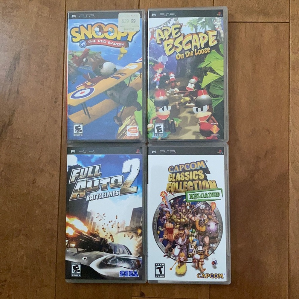 COPY - PSP ASSORTED GAMES $20 EACH
